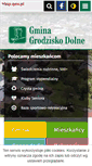 Mobile Screenshot of grodziskodolne.pl
